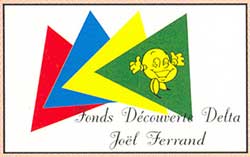 premier logo du Fonds Découverte Delta (1981)