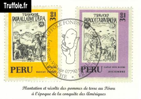 les papas au Pérou à l'époque de la conquête des Amériques