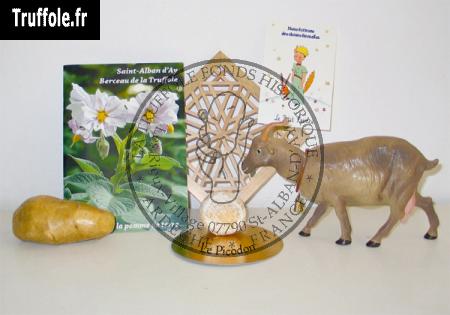 La Truffole, la chèvre et le picodon