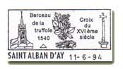 Flamme postale lancée le 11 juin 1994