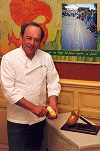 Chef Marc Julliat Guinness 2001